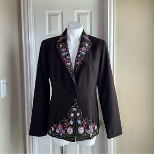 Vintage Design Exchange Blazer with sequin detailing